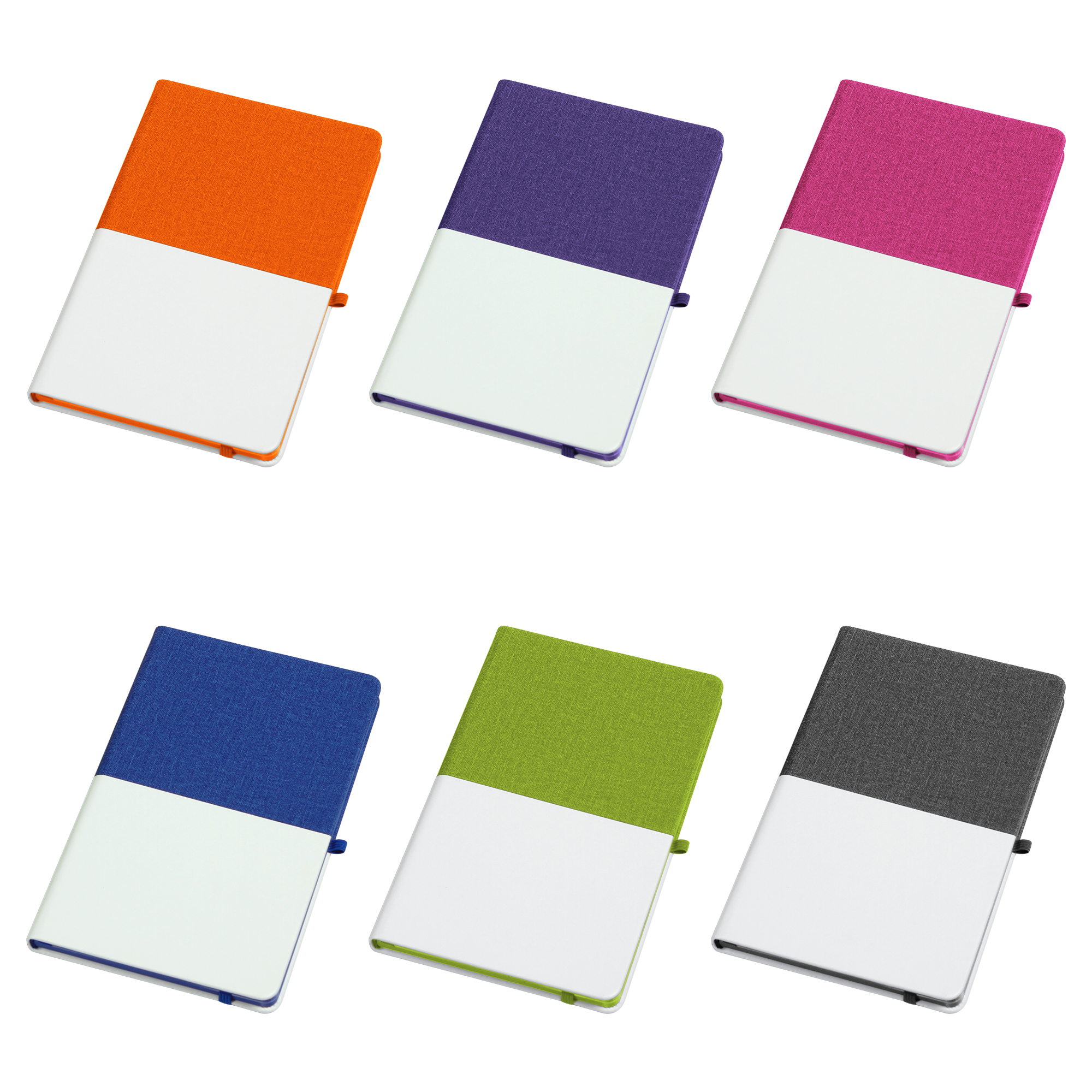 LIBRETA BI TONO 80 HOJAS SEPARADOR Y PORTA PLUMA E448
